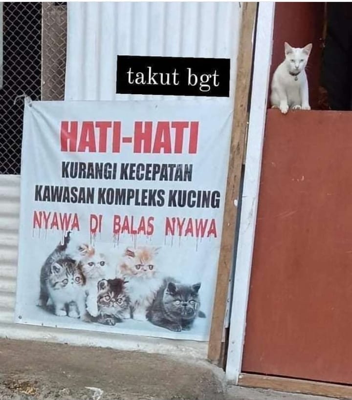 Deretan peringatan kocak di komplek perumahan ini bikin ngakak dan melongo